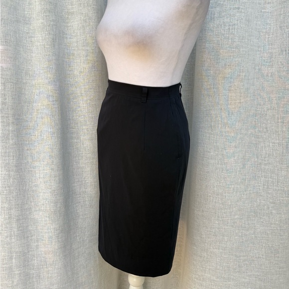 Jill Sander black mini pencil skirt - Picture 3 of 6
